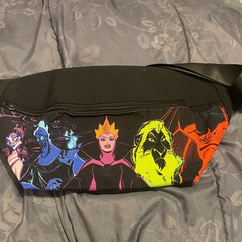 Disney Villains Black Shoulder Bag